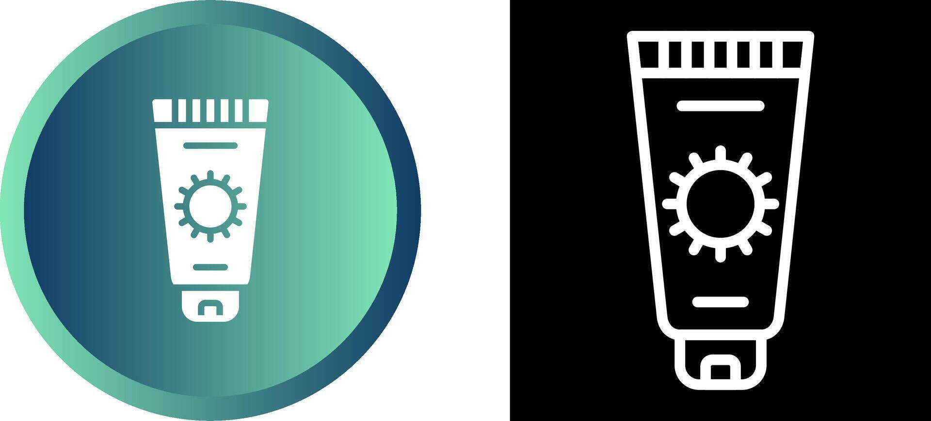Sunscreen Vector Icon