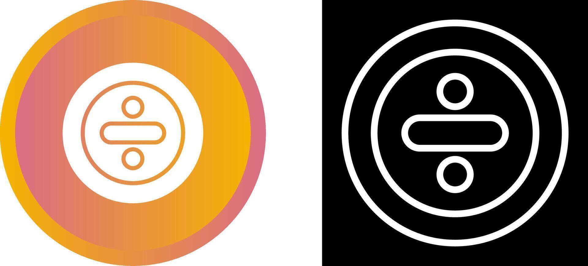 Division Vector Icon