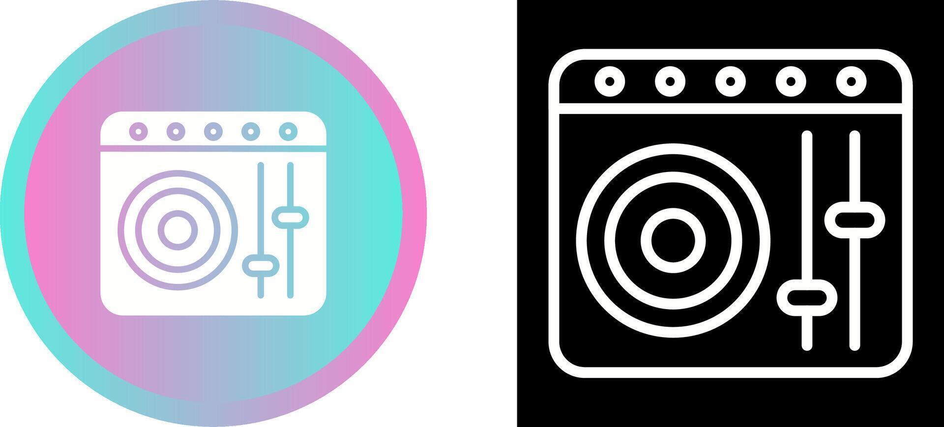 DJ Controller Vector Icon