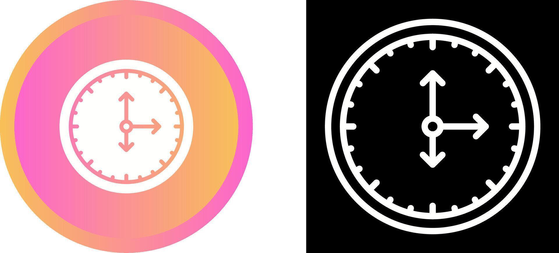 Clock Vector Icon