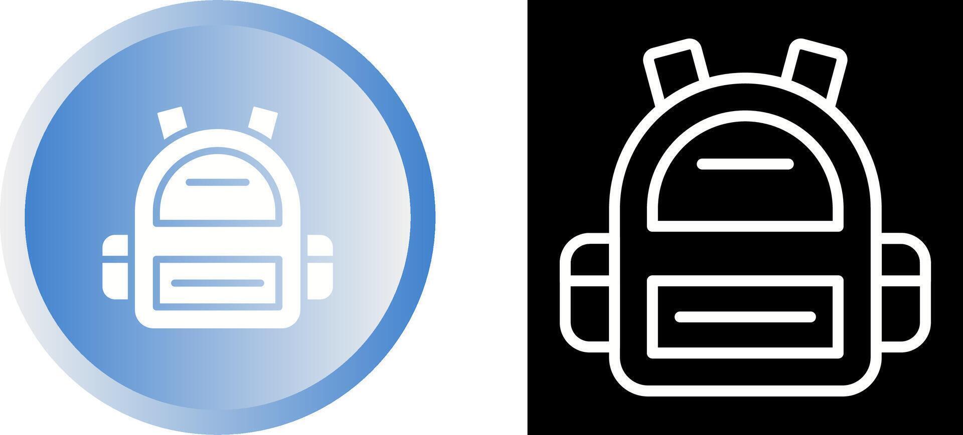 Backpack Vector Icon