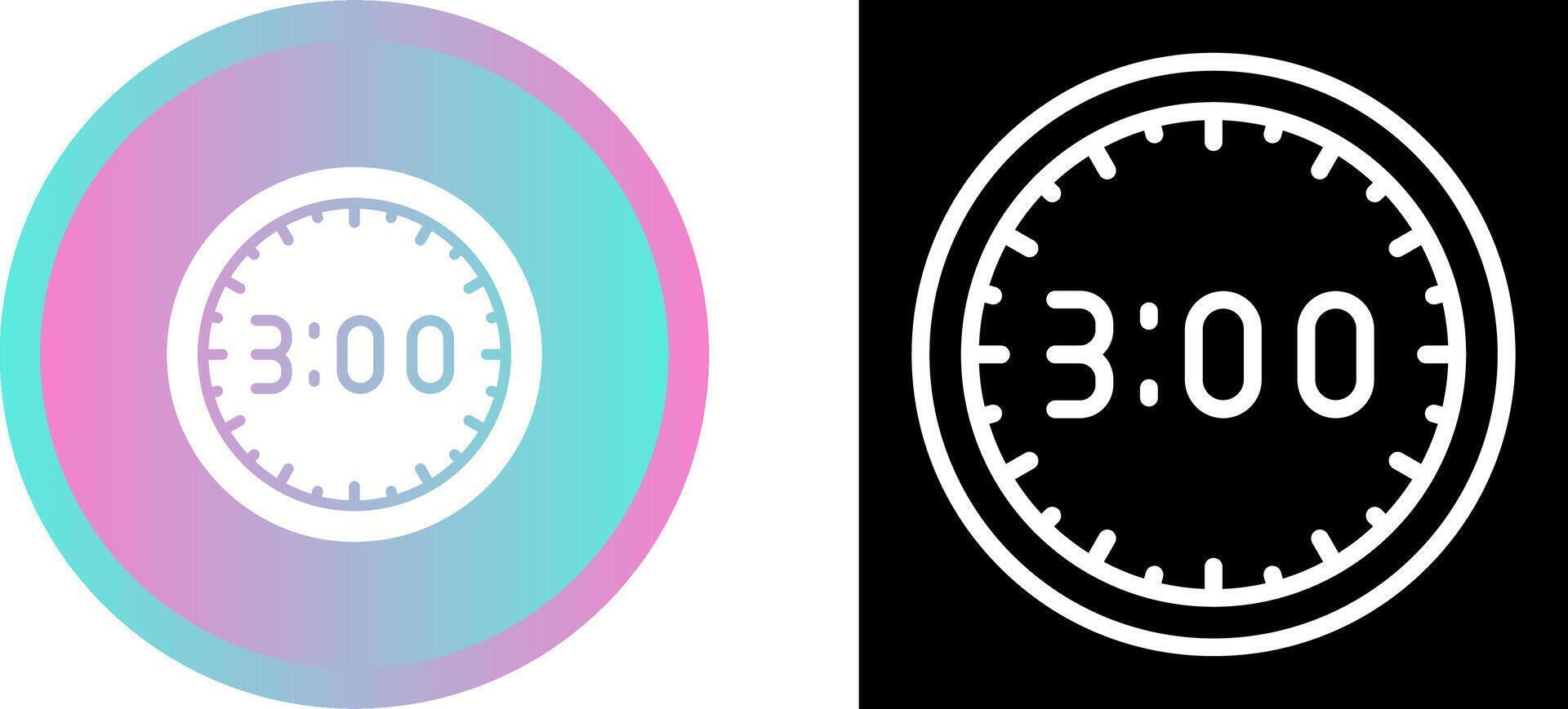 Clock Vector Icon