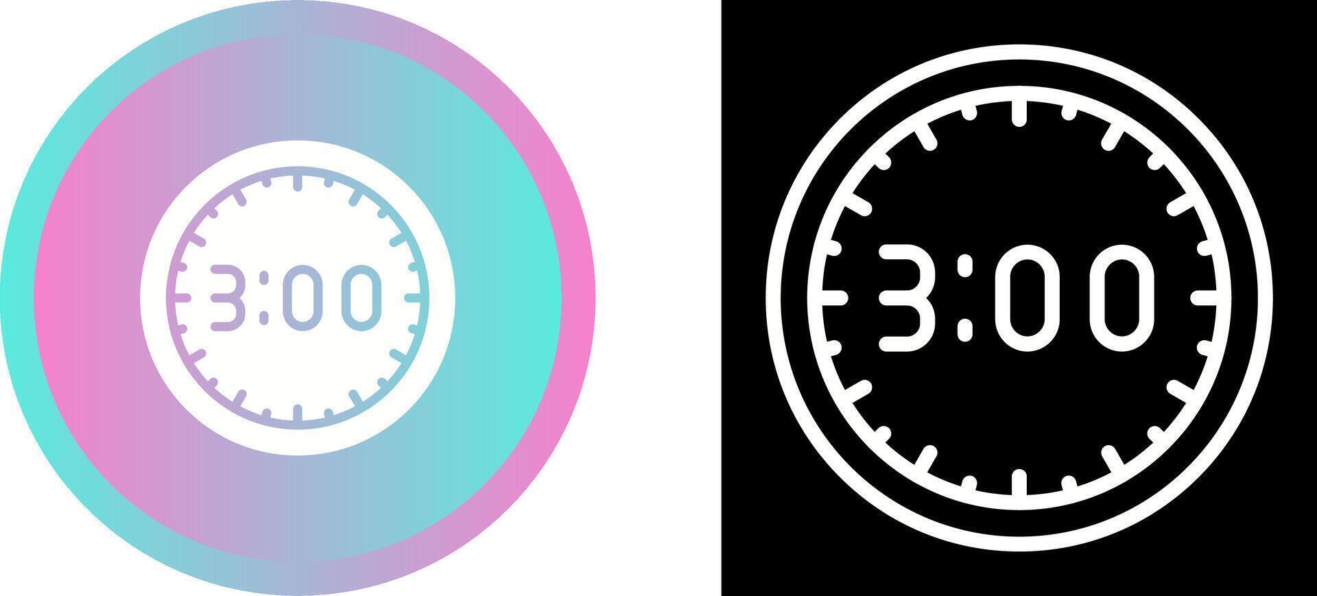 Clock Vector Icon