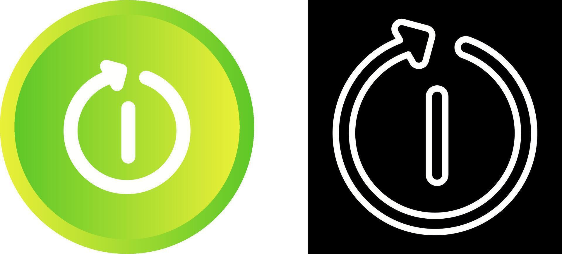 Restart Vector Icon