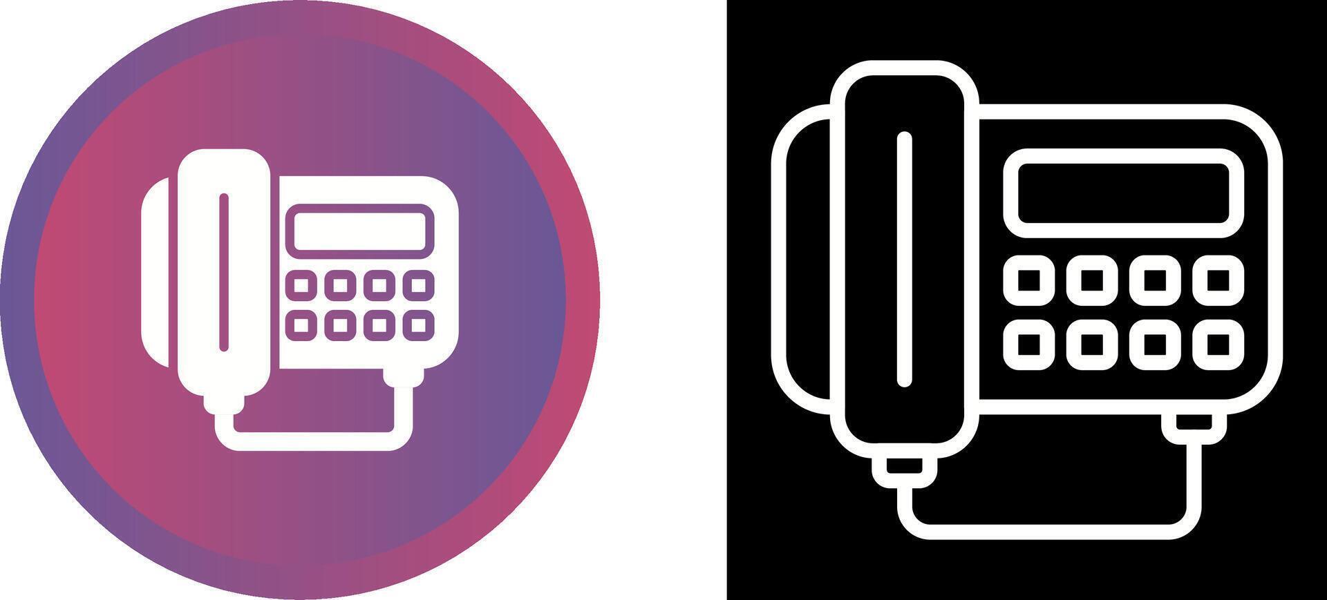 Fax Vector Icon