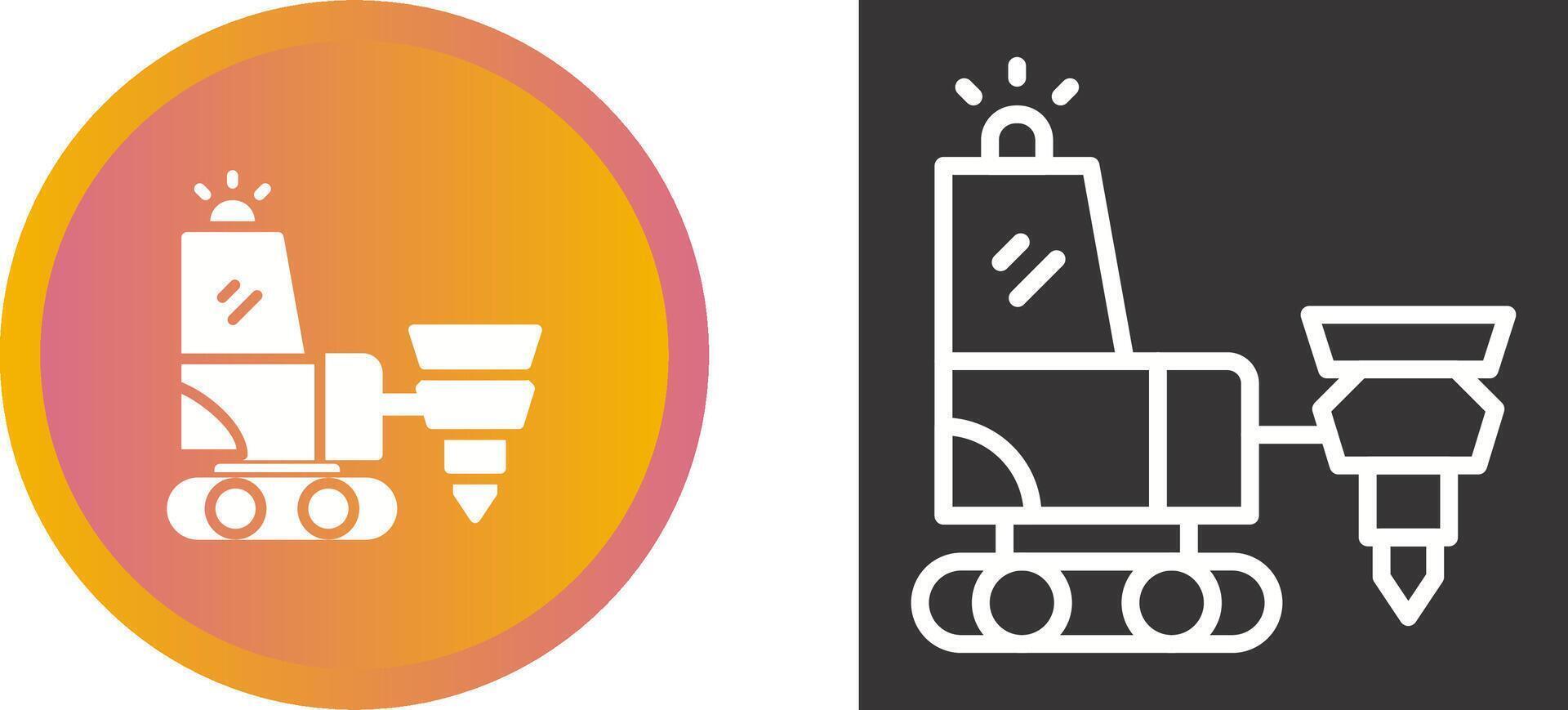 Drilling Machine Vector Icon