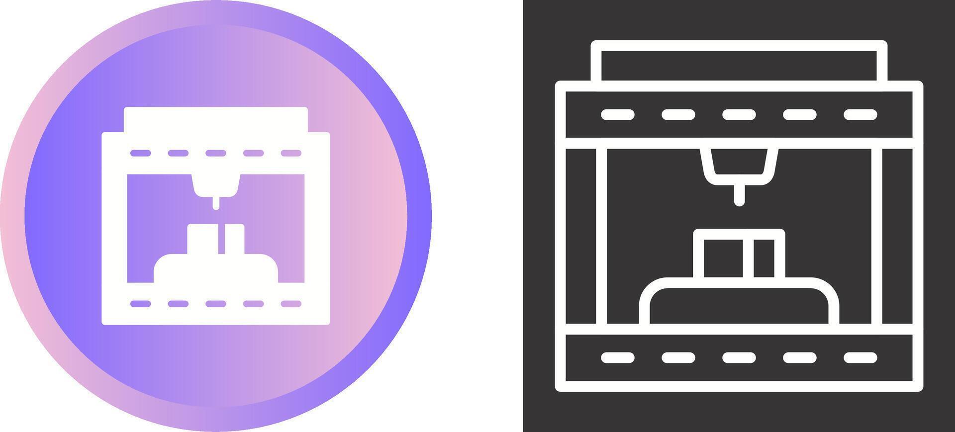 3d Printing Vector Icon