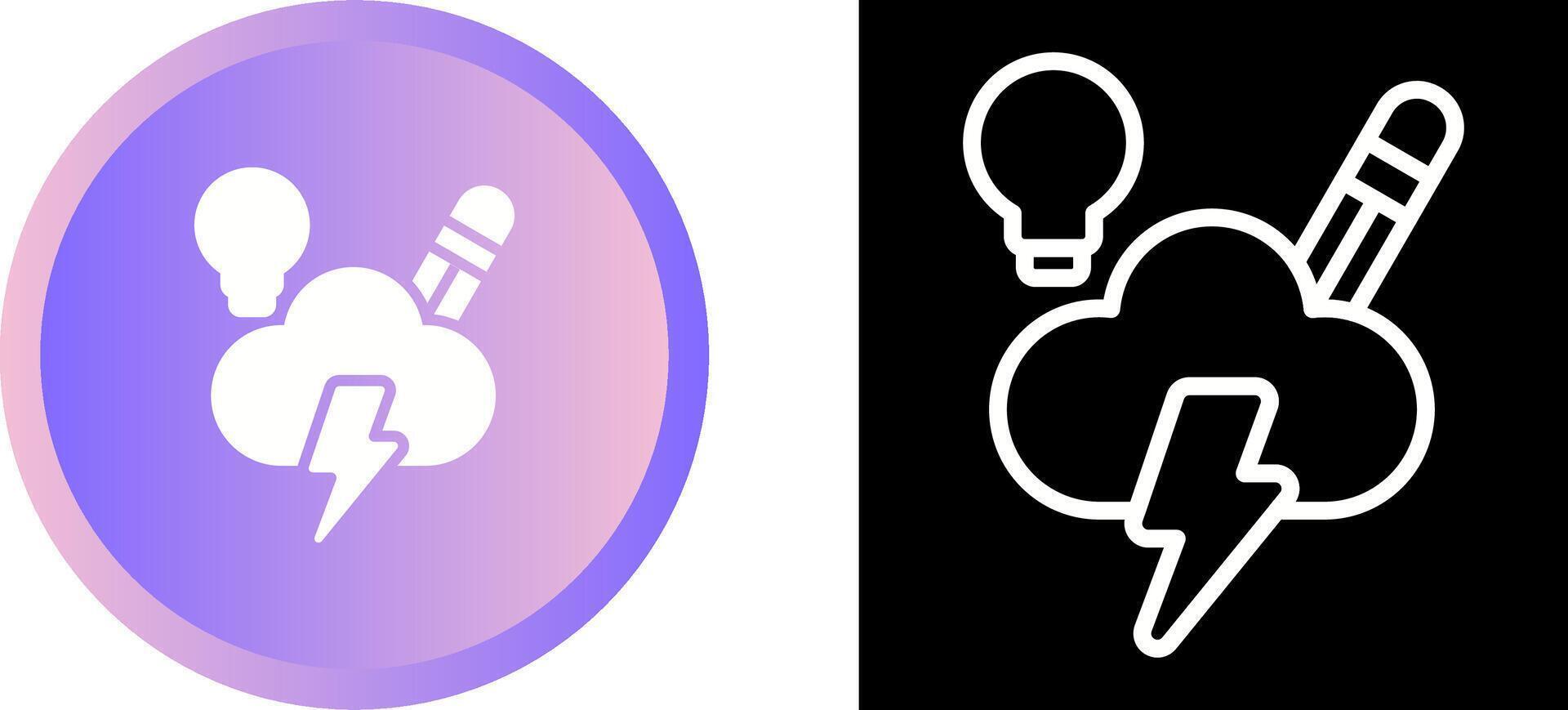 Brainstorming Vector Icon