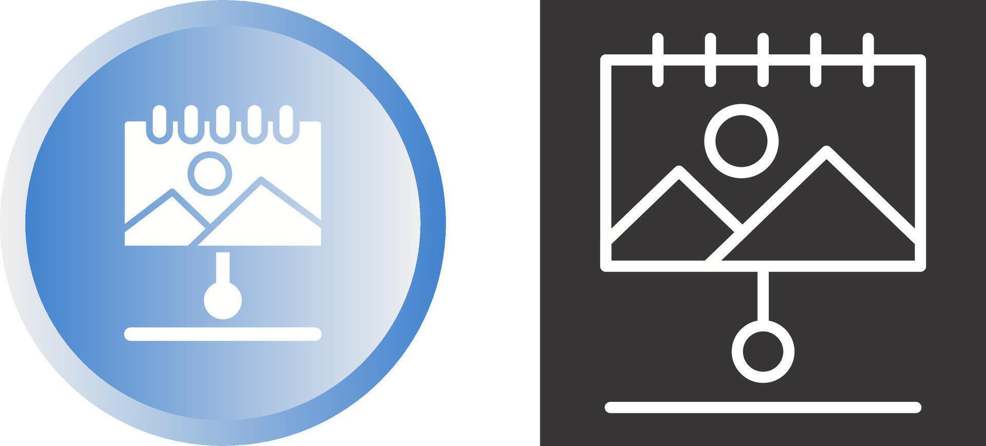 Canvas Vector Icon