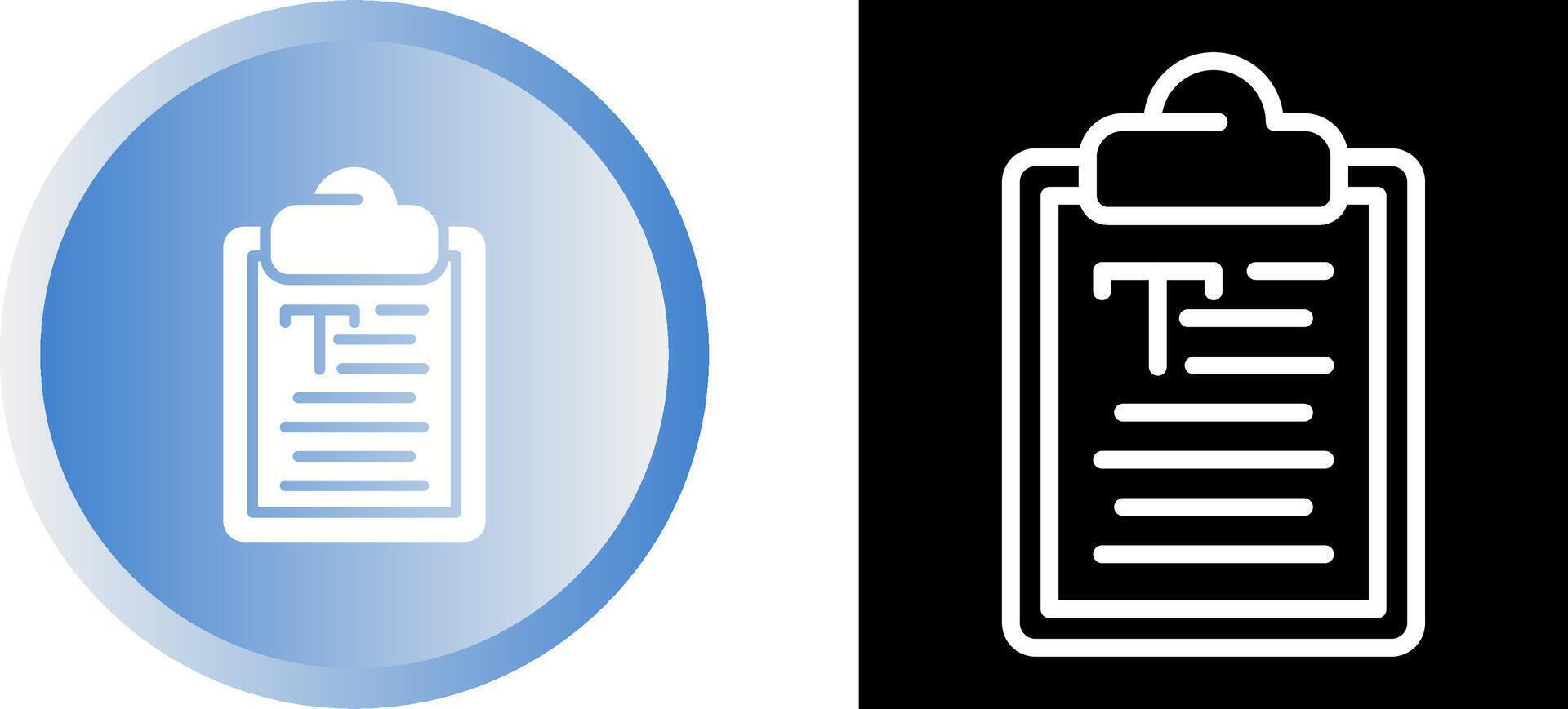 Text Vector Icon