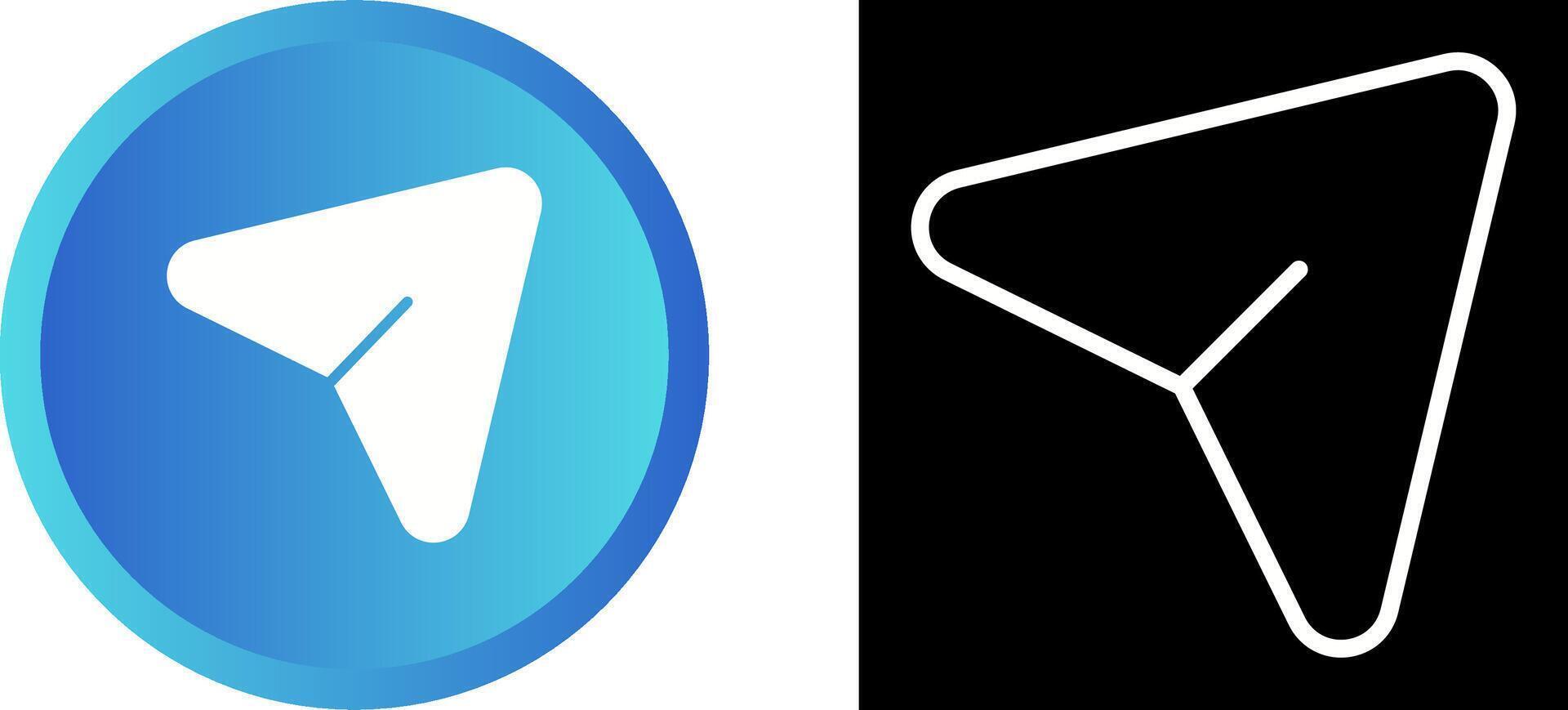Paper Plane Vector Icon