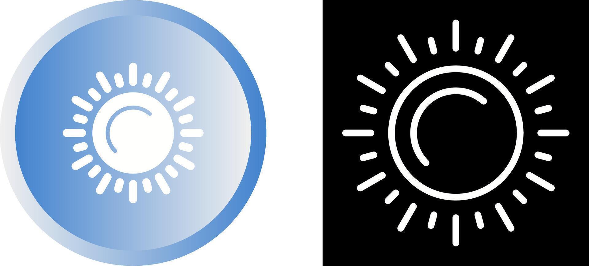 Sun Vector Icon