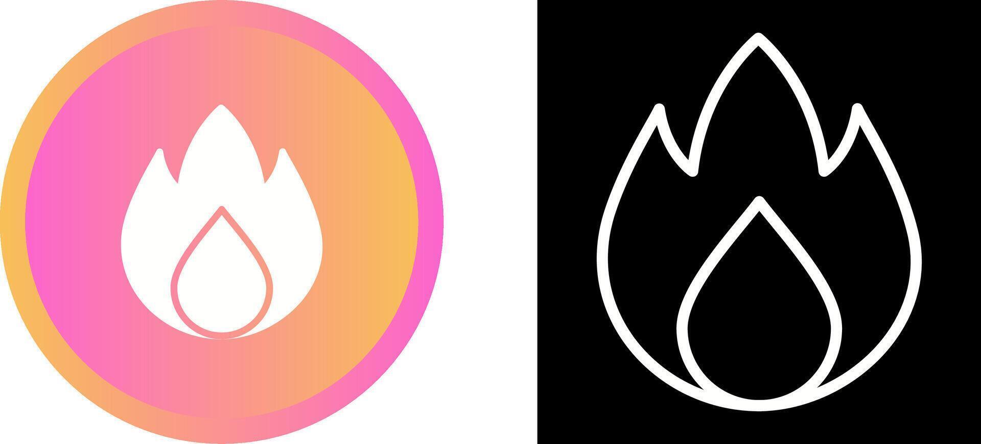 Flame Vector Icon