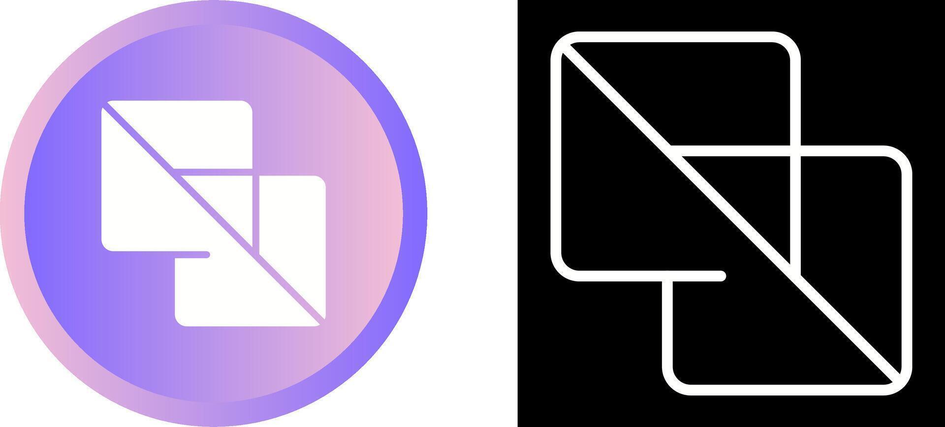 Flatten Vector Icon