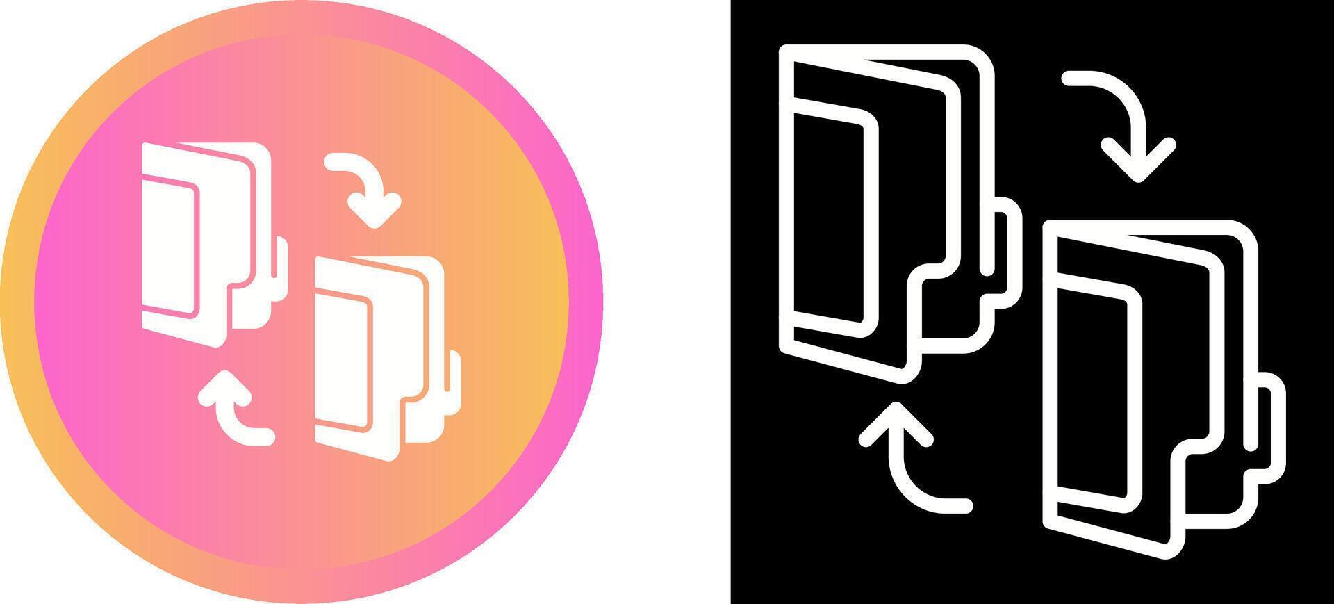 Folder Management Vector Icon