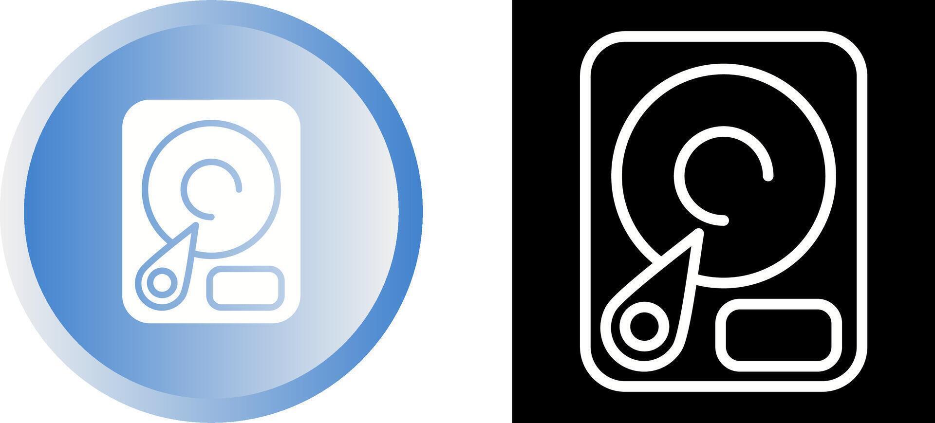 Hard Drive Vector Icon