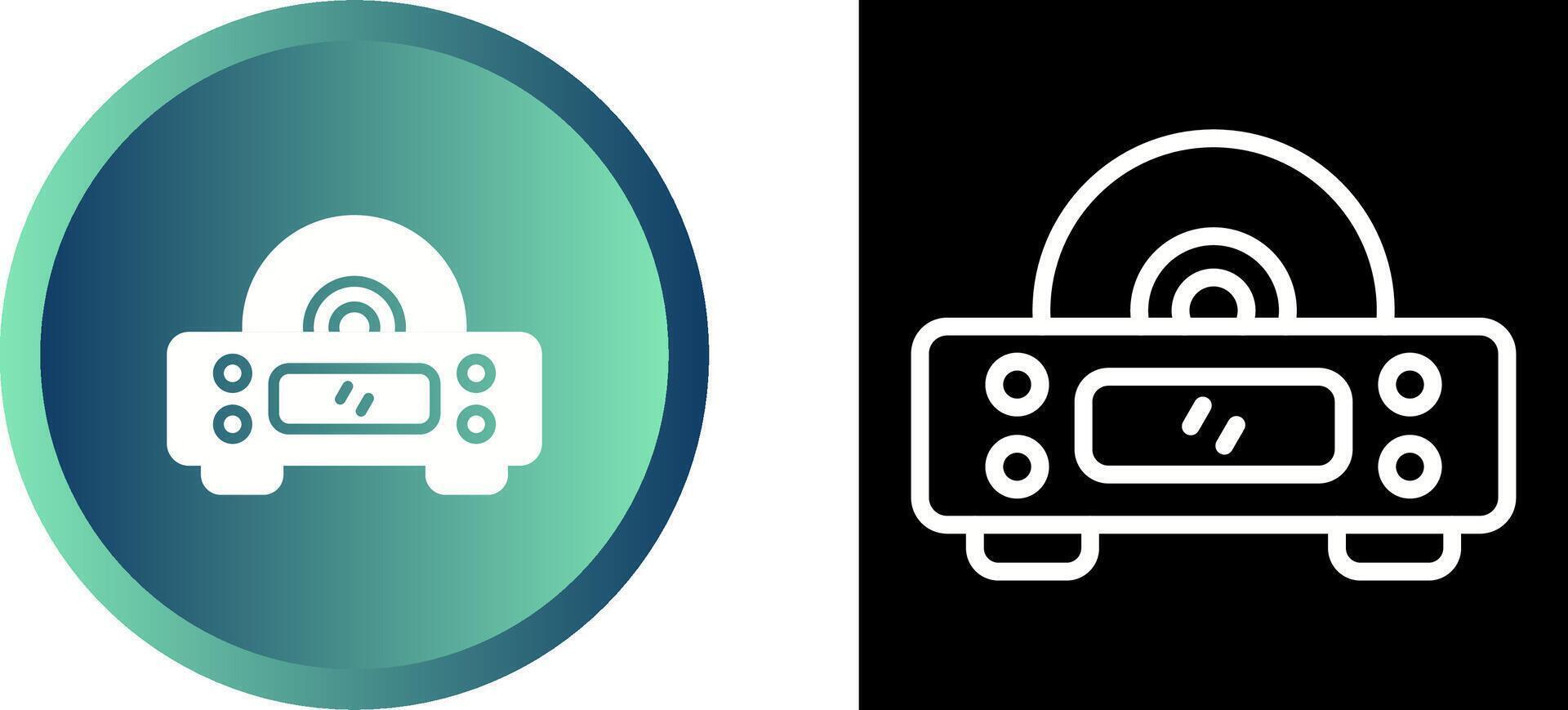 Cd Player Vector Icon