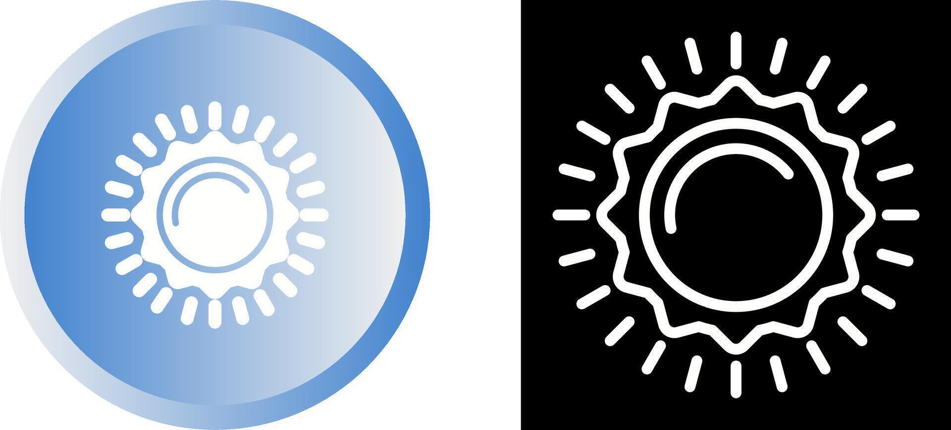 Sun Vector Icon