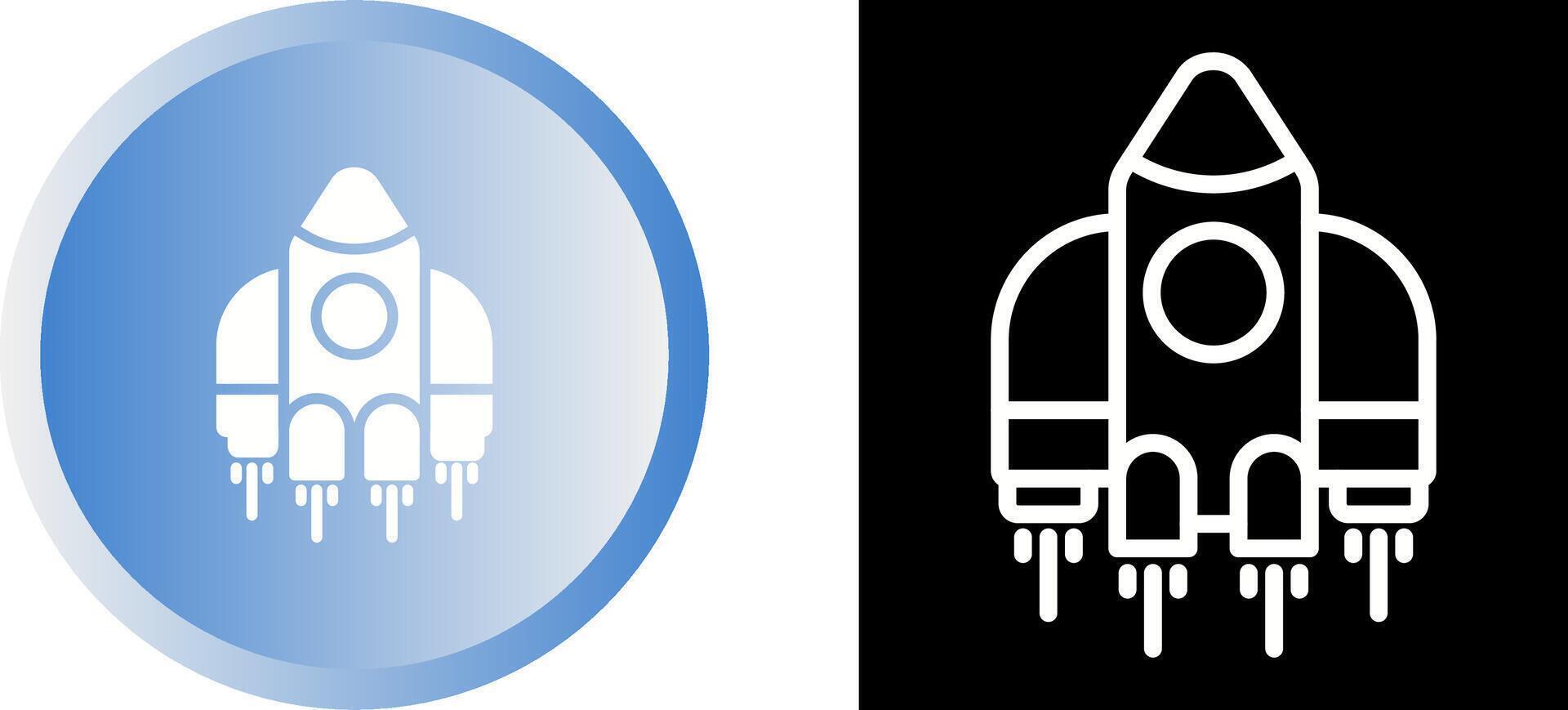 Spaceship Vector Icon