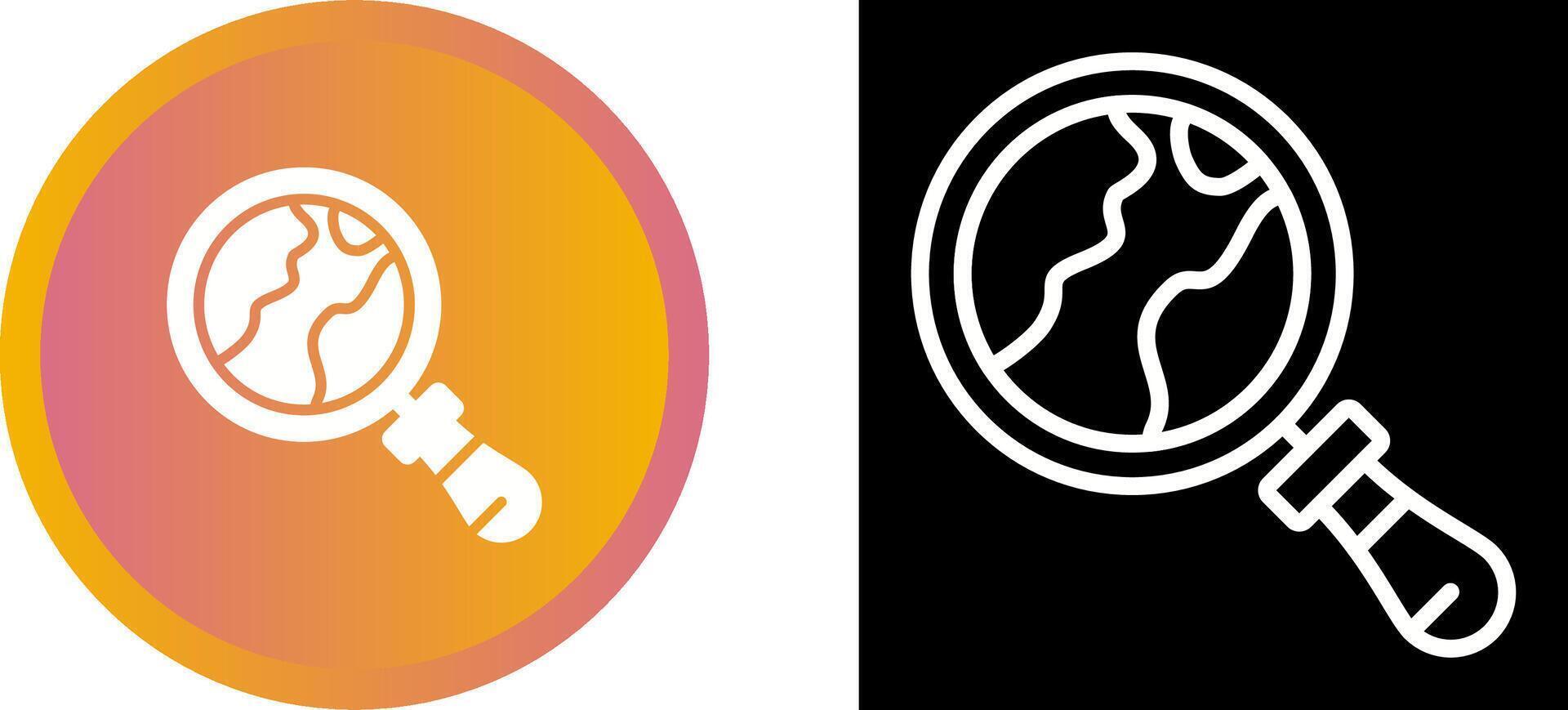 Magnifying Lens Vector Icon