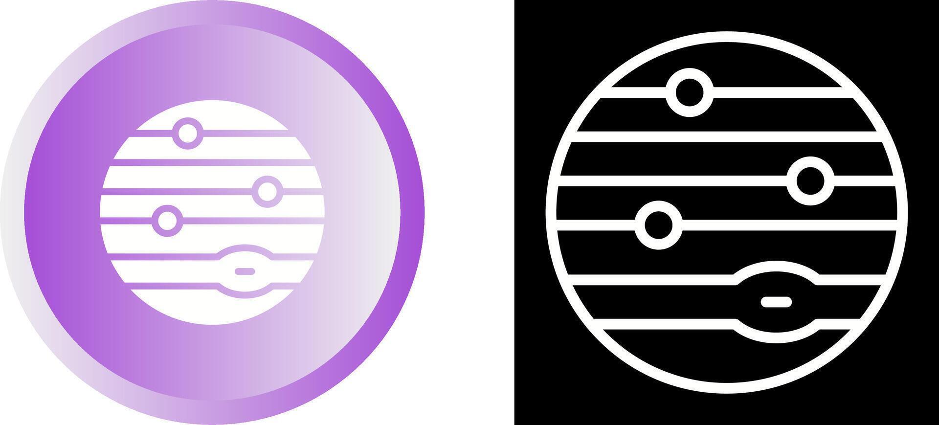 Jupiter Vector Icon