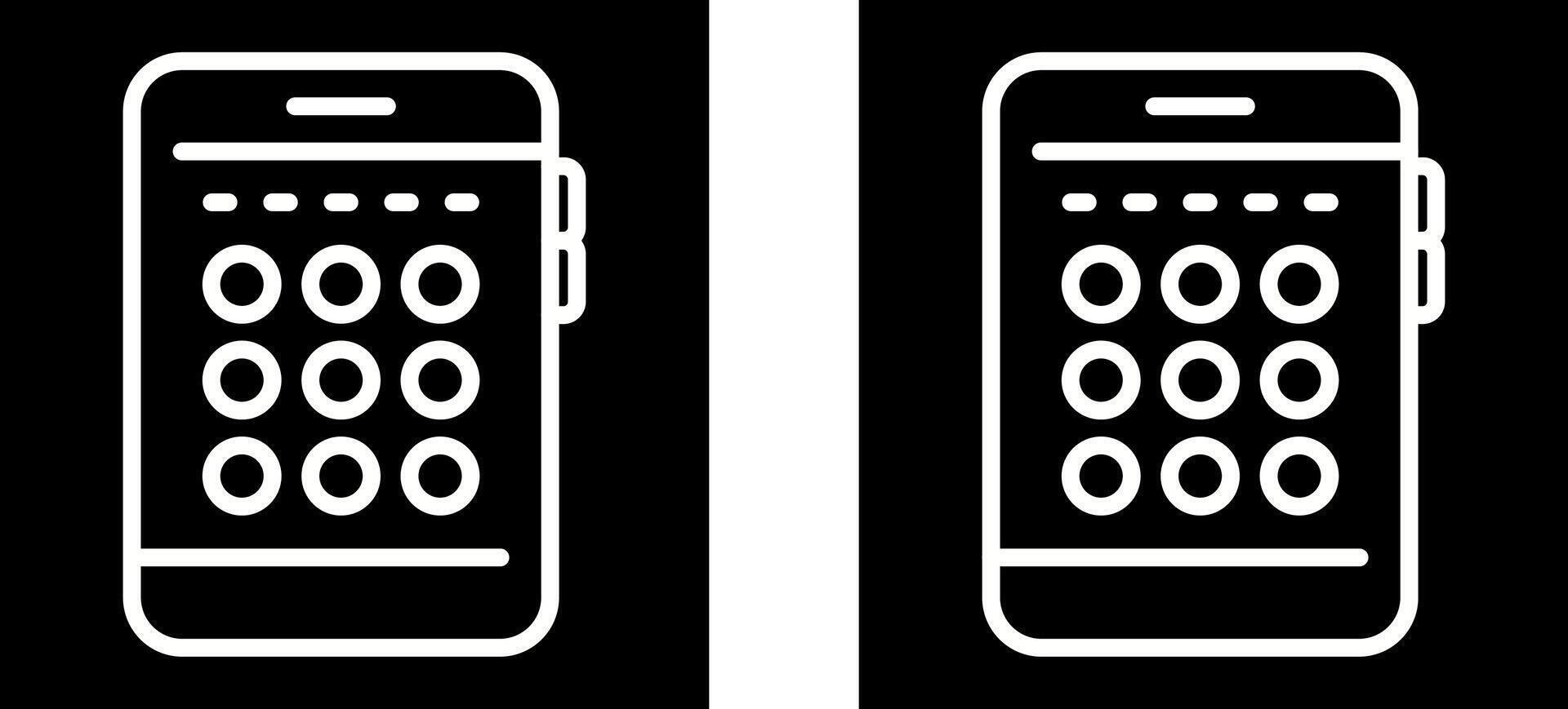 Pincode Vector Icon