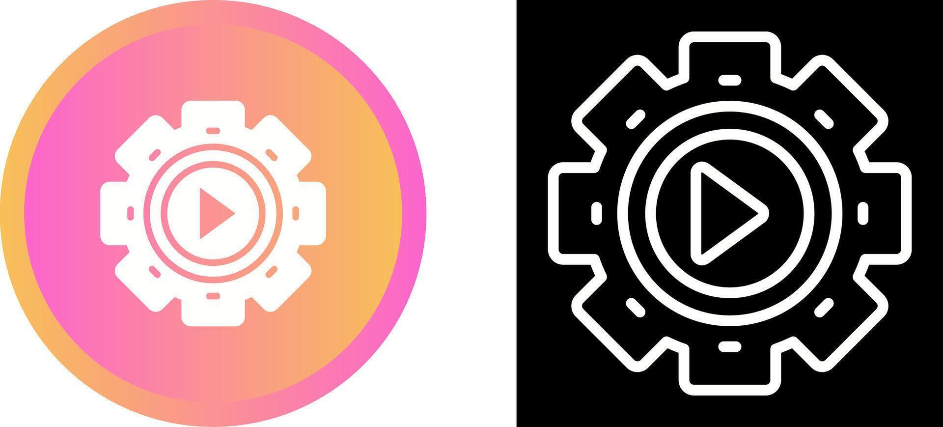 Multimedia Option Vector Icon