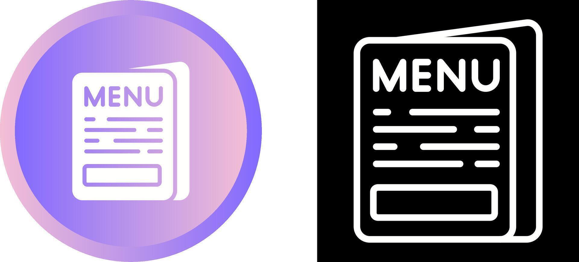 Menu Vector Icon
