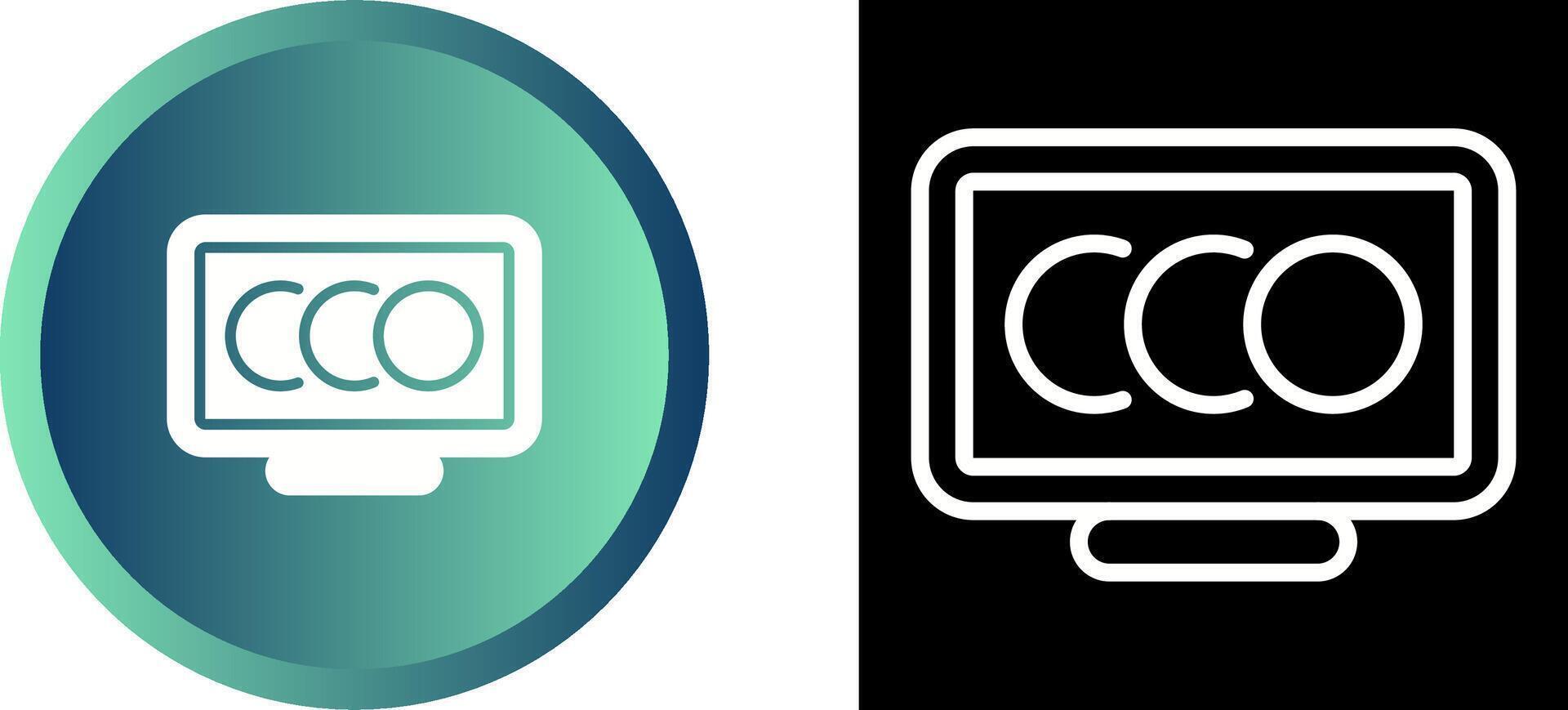 Desktop Computer Vector Icon