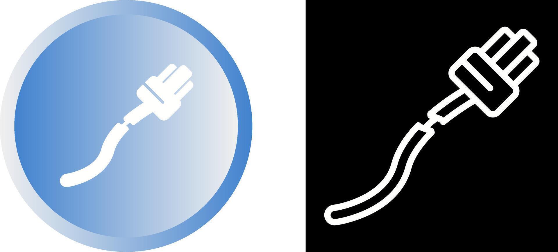 Broken Cable Vector Icon