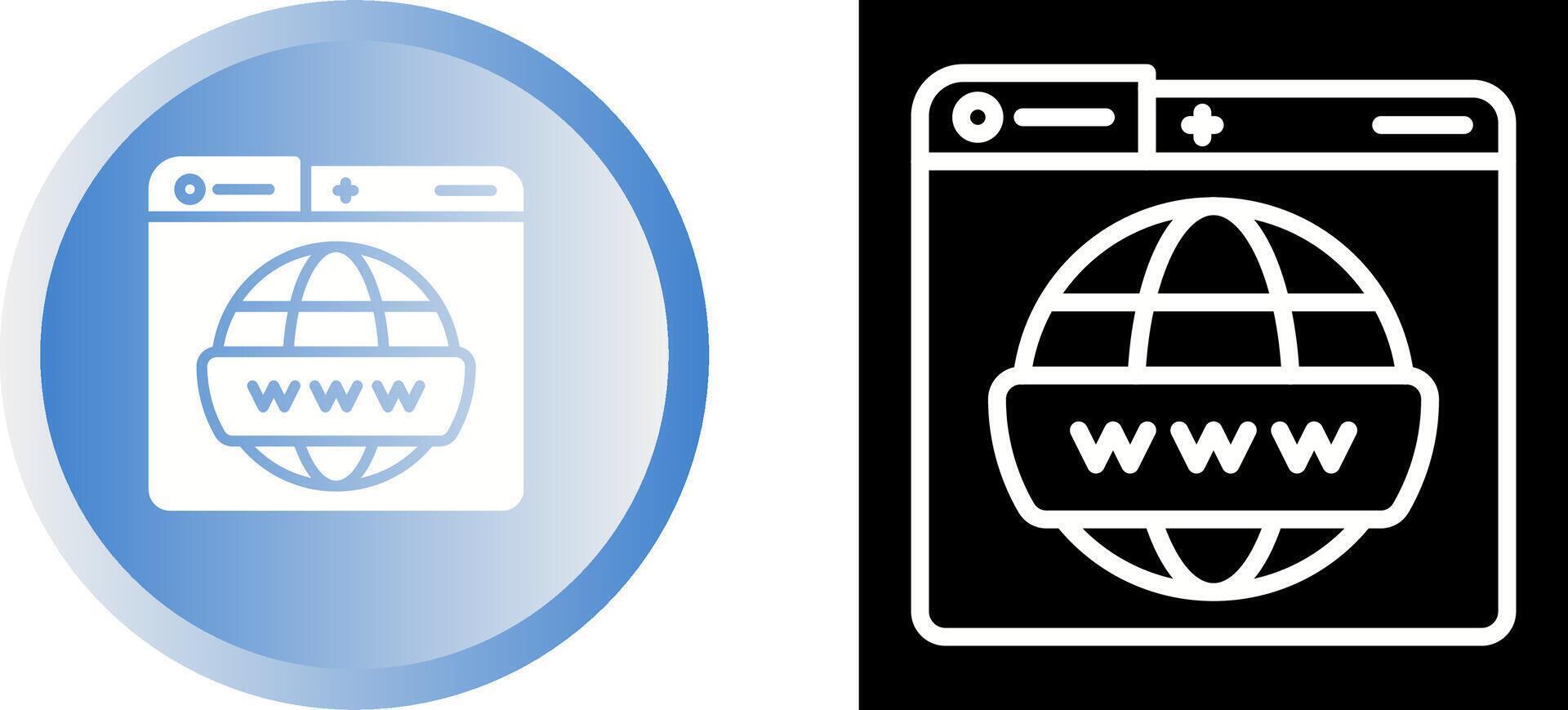 World Wide Web Vector Icon