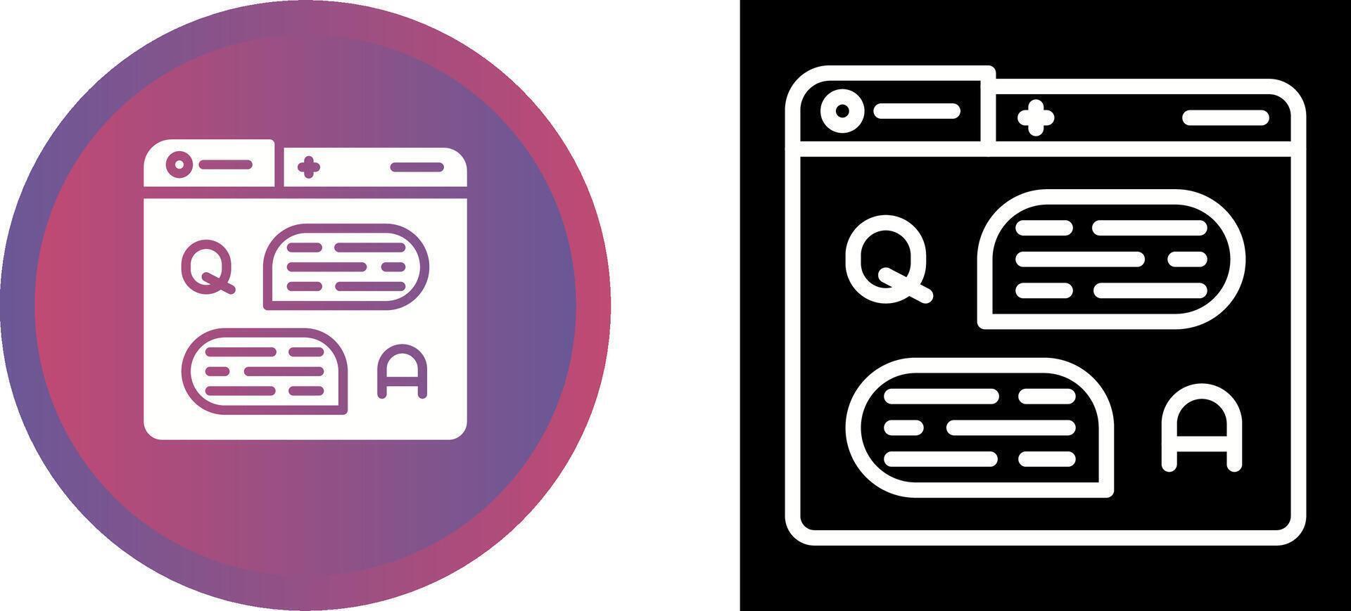 Forum Vector Icon