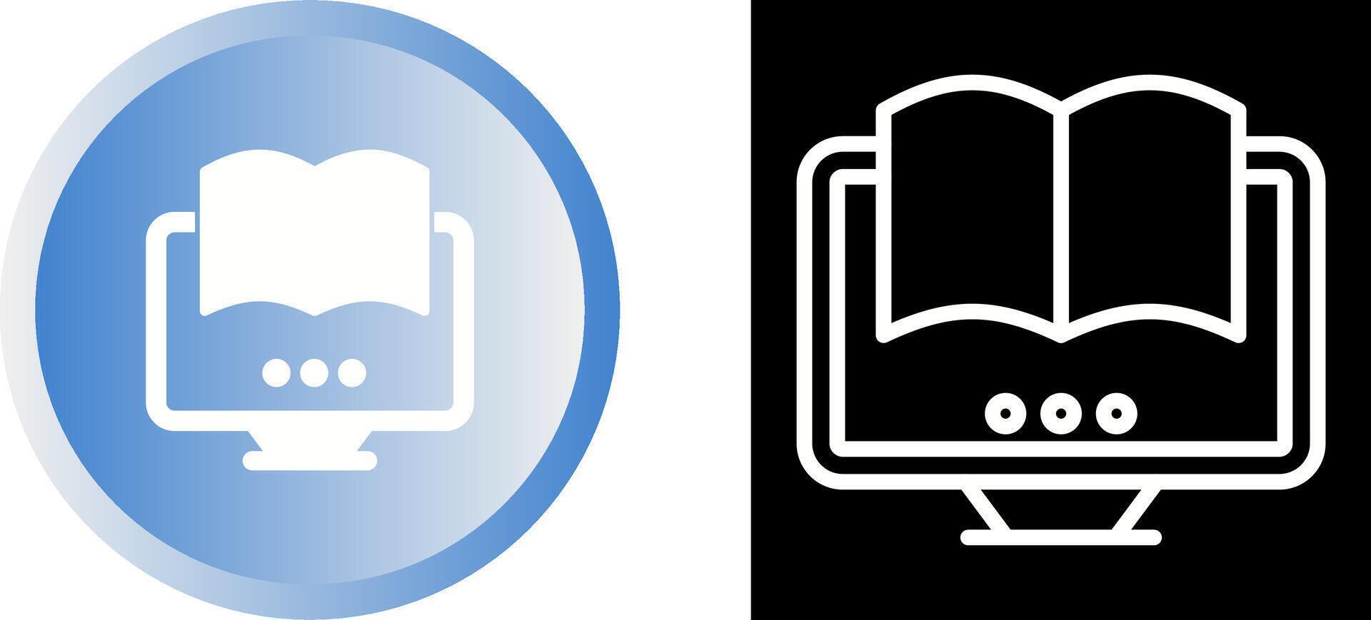 Manual Book Vector Icon