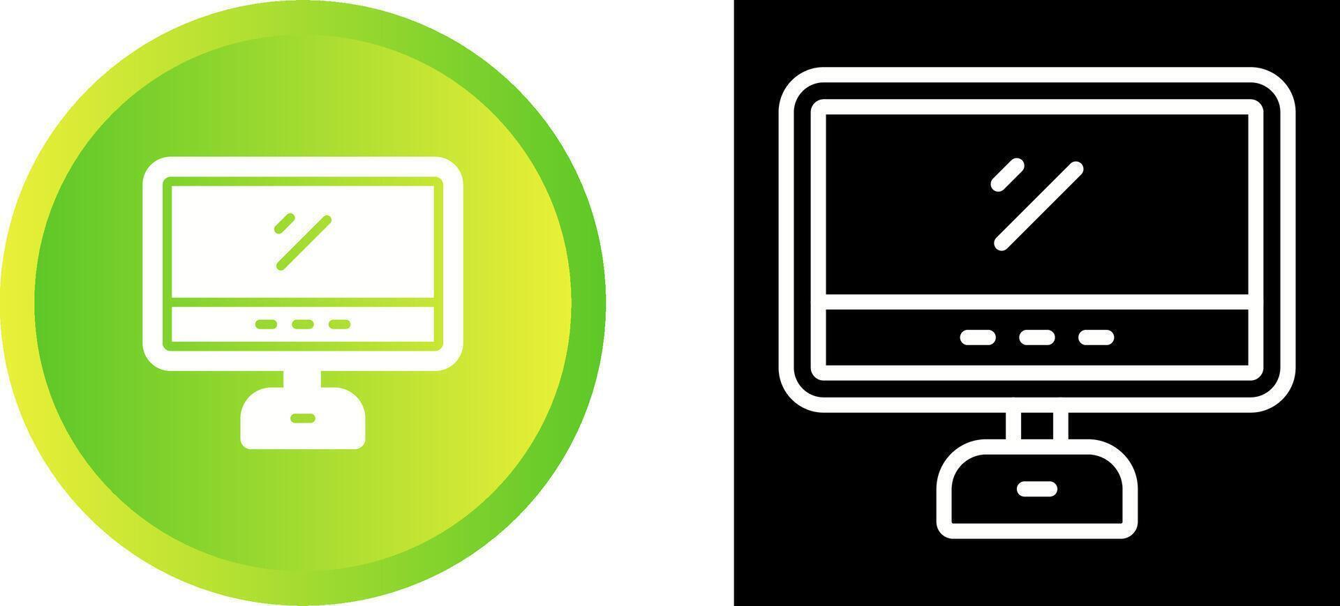 Desktop Vector Icon
