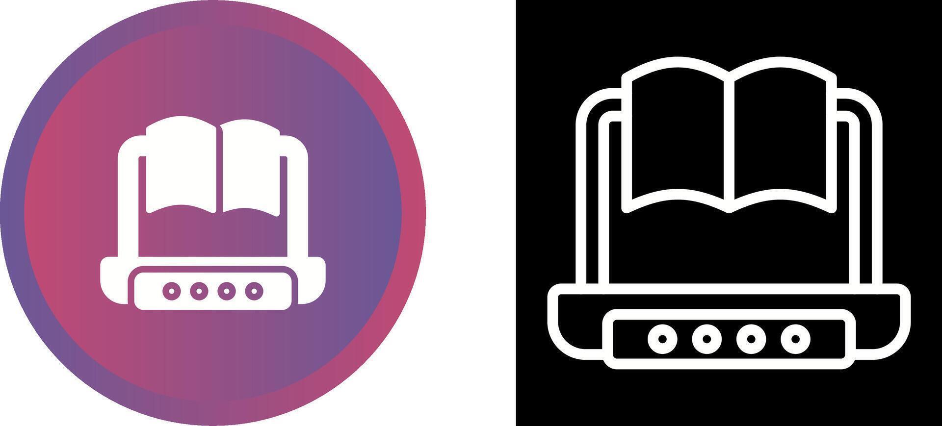 Manual Book Vector Icon