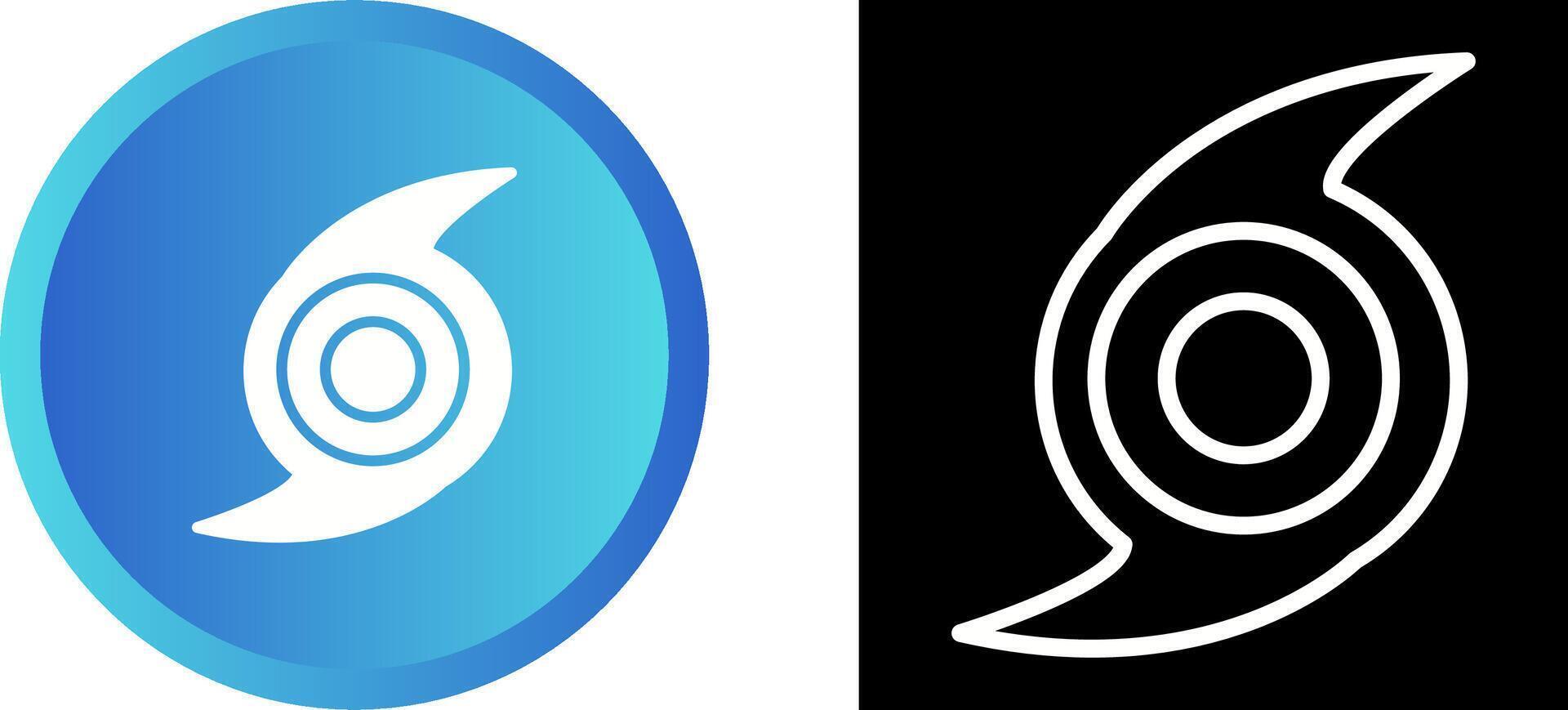 Hurricane Vector Icon