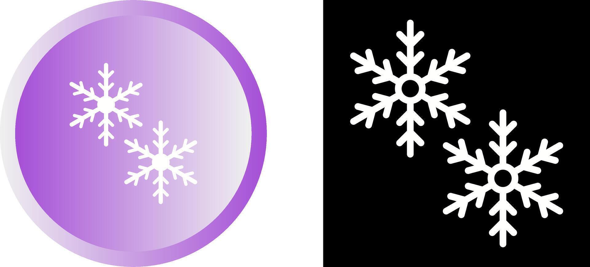 Snowflakes Vector Icon