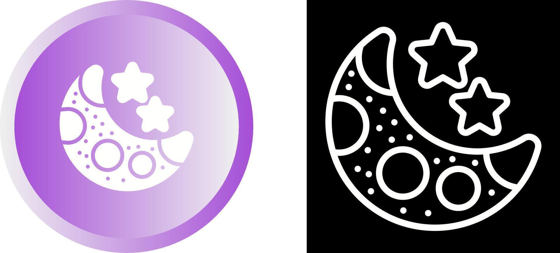 Moon Vector Icon