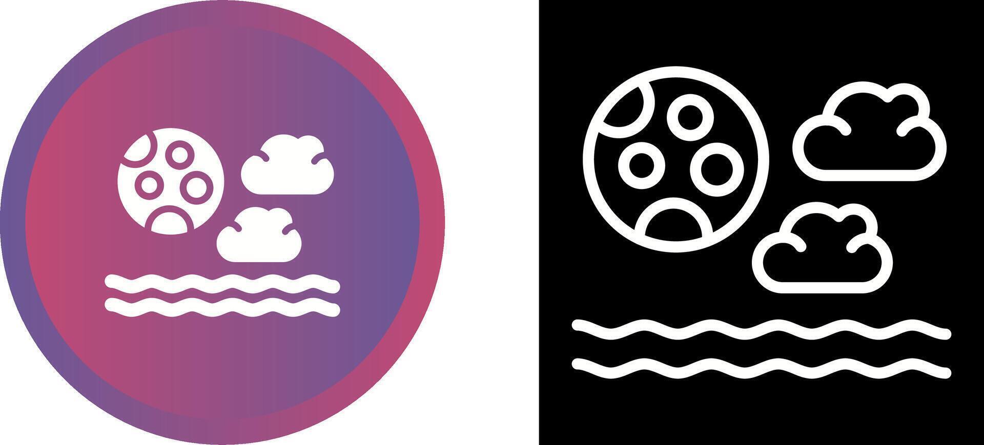 Moon Vector Icon