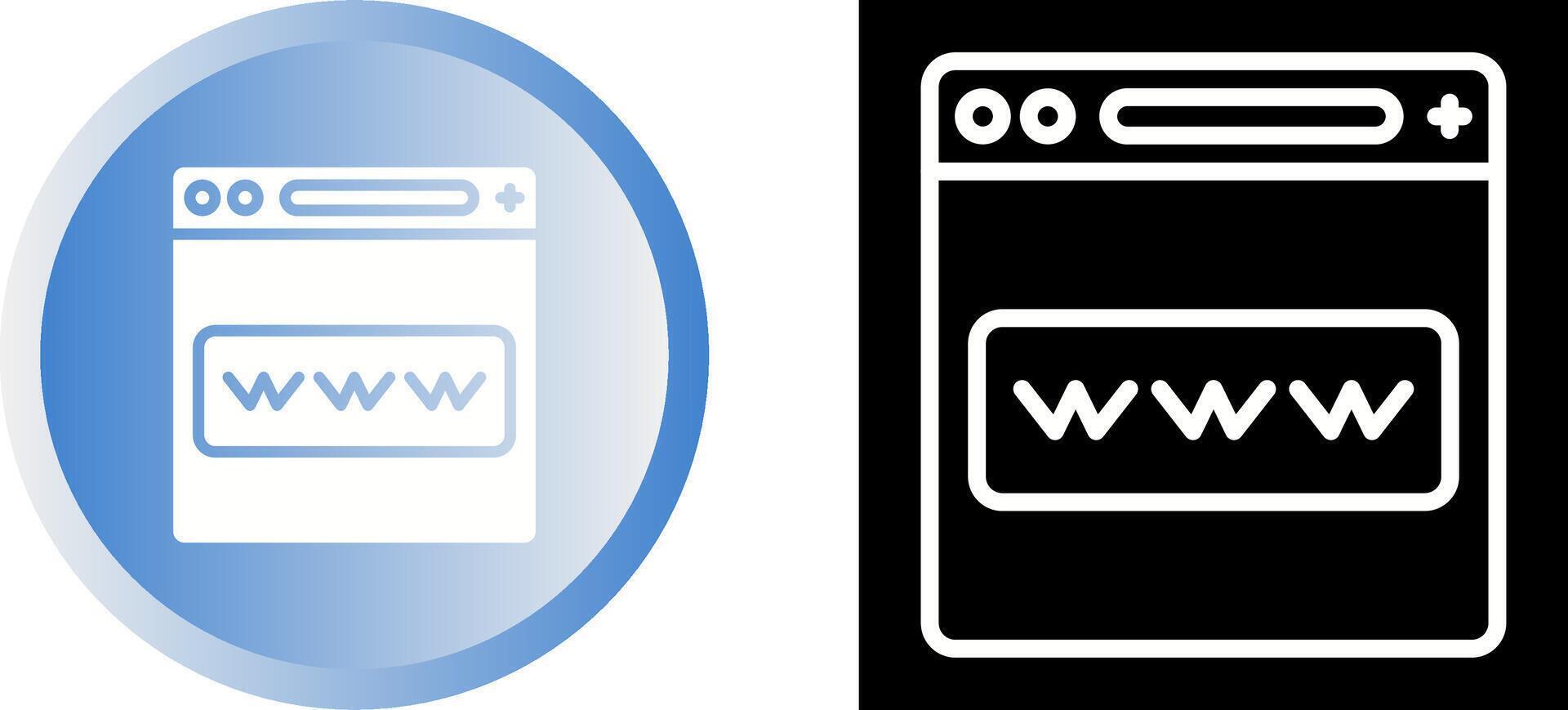 World Wide Web Vector Icon