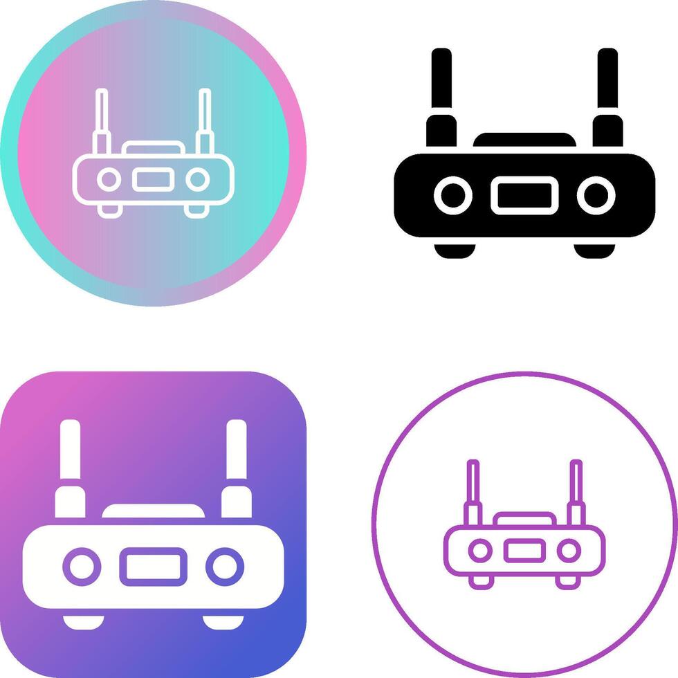 Router Vector Icon