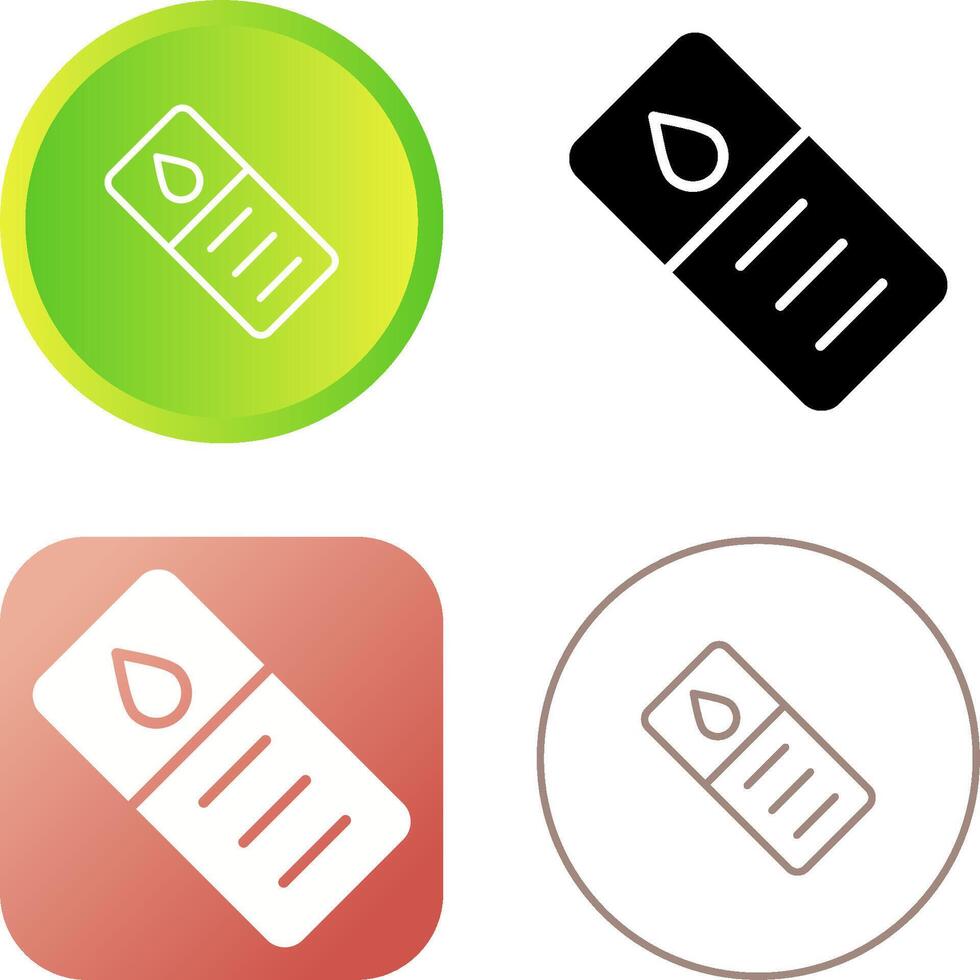 Microscope Slide Vector Icon