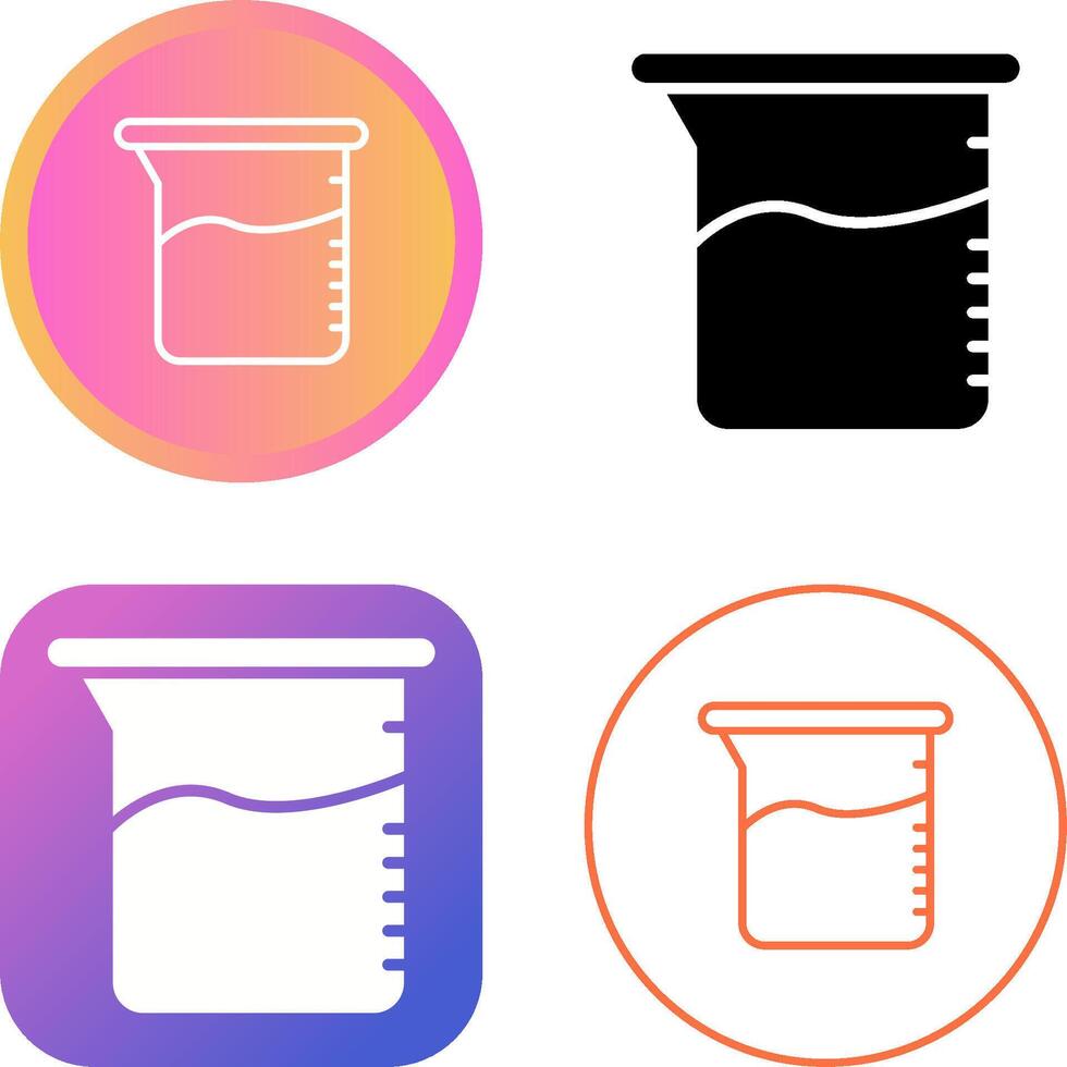 Beaker Vector Icon