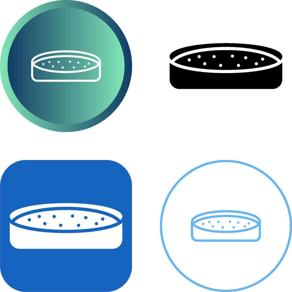 Petri Dish Vector Icon