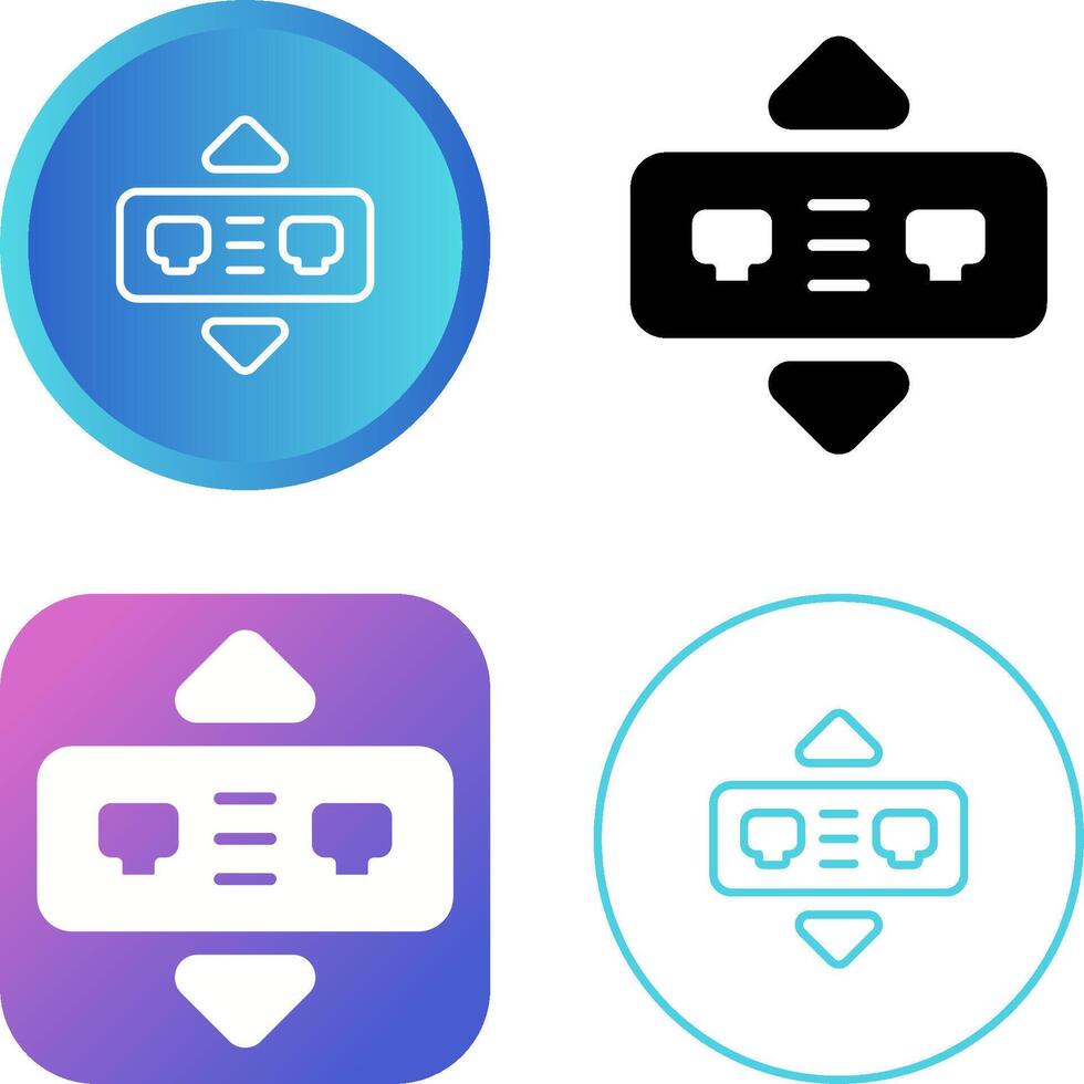 Network Bridge Vector Icon