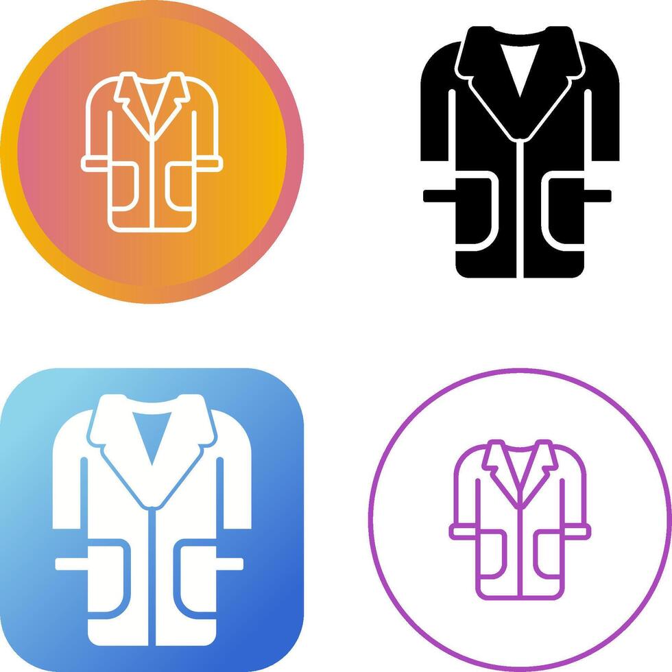 Lab Coat Vector Icon