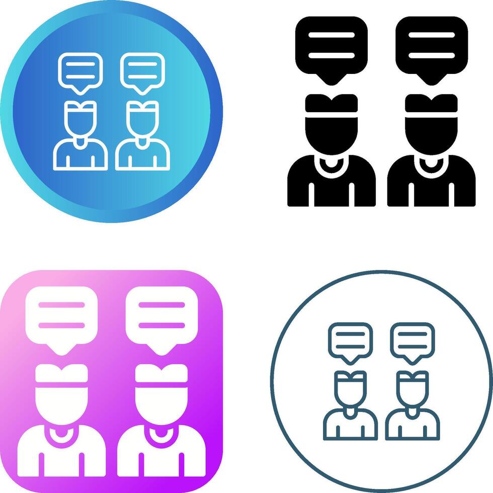 Business Analytics Consult Vector Icon