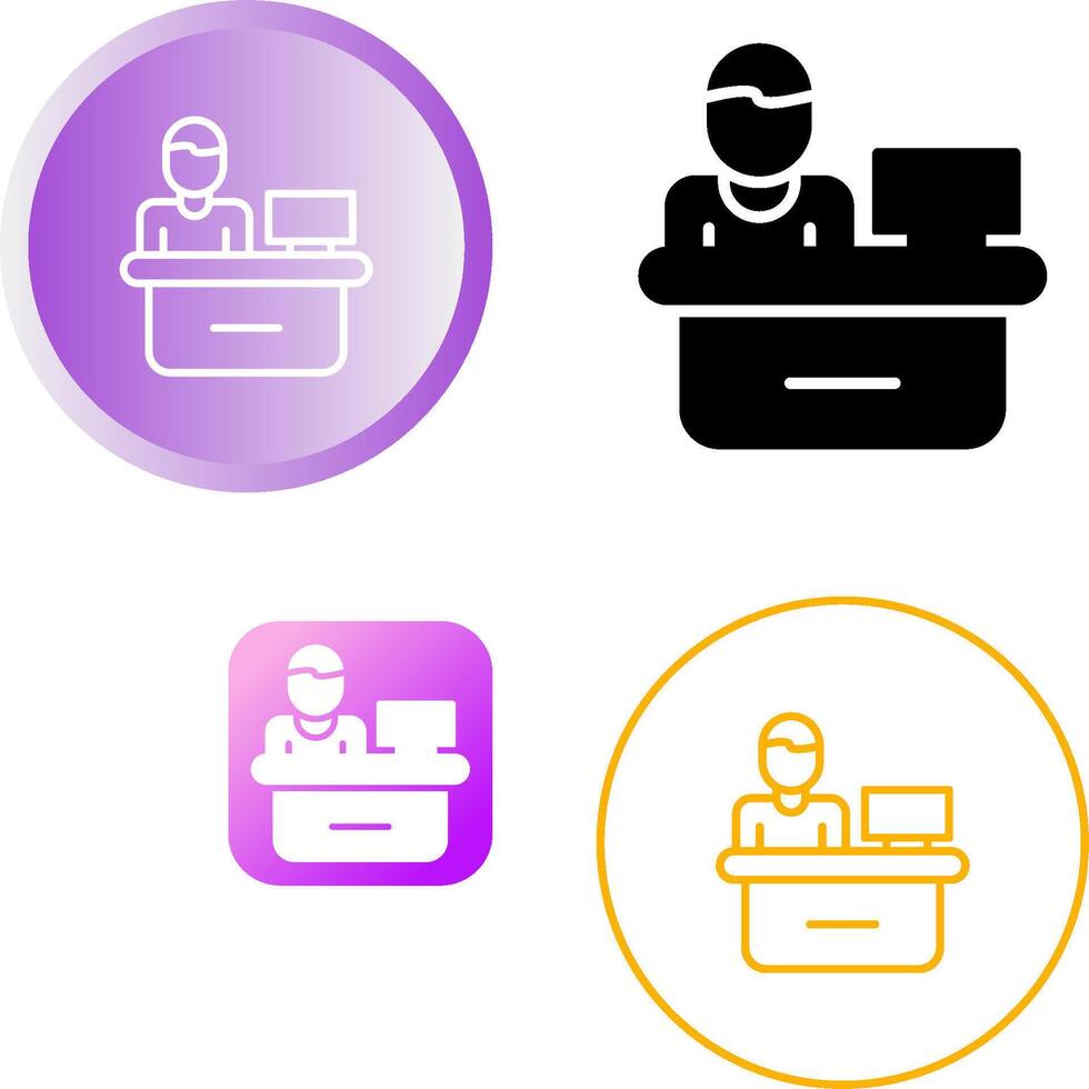 Helpdesk Vector Icon