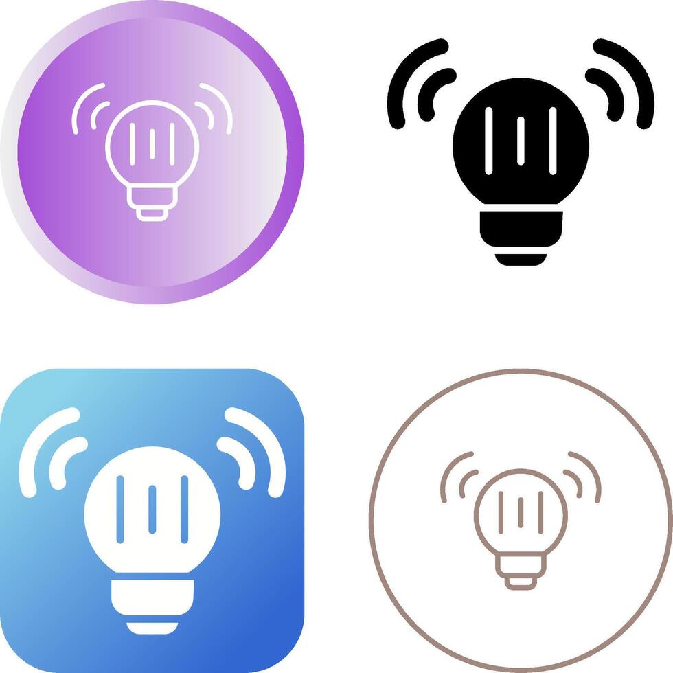 Smart Bulb Vector Icon