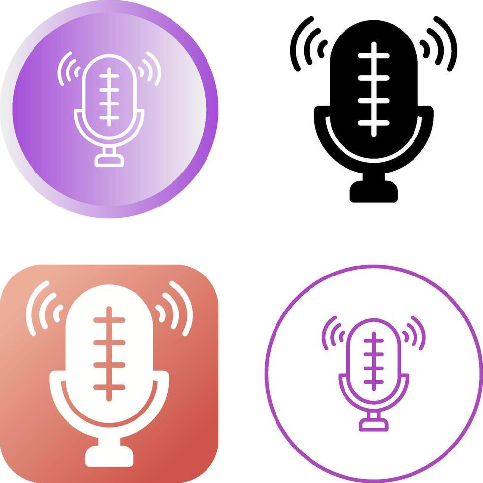 Audio Recorder Vector Icon